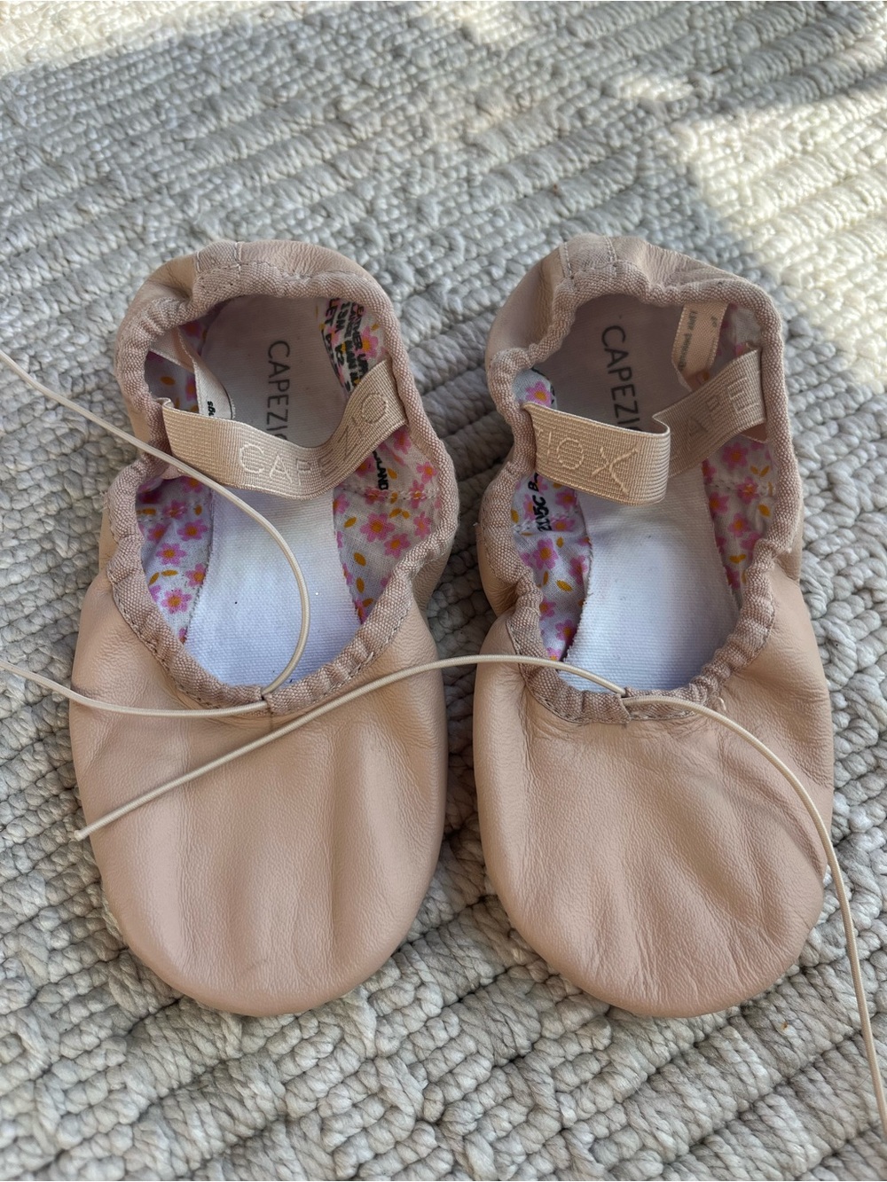 Capezio 13M Ballet Slippers in Blush Pink